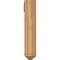 Ekena Millwork Olympic Arts and Crafts Rough Sawn Bracket w/ Offset Brace, Western Red Cedar, 8"W x 34"D x 42"H BKT0806X34X42OLY03RWR - alternate 2